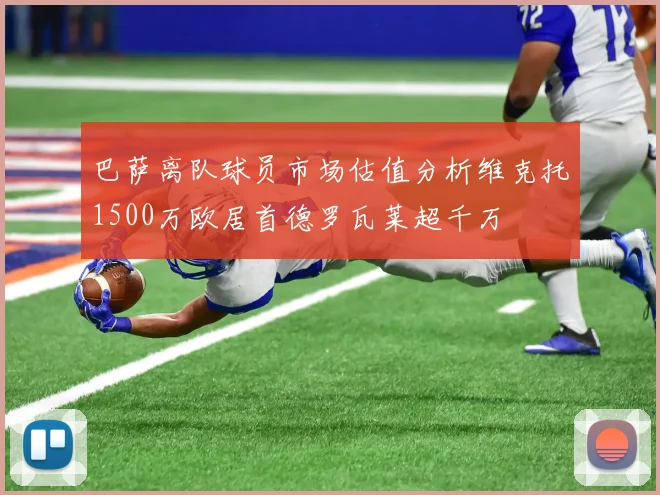 巴萨离队球员市场估值分析维克托1500万欧居首德罗瓦莱超千万
